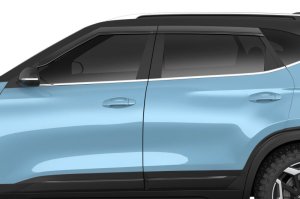 Kia Seltos Ventvisor - Husky Liners - Low Profile - Smoke - `21-`24